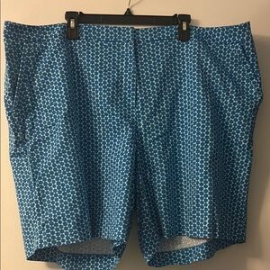 Blue Patterned Women’s Shorts